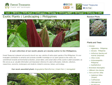 Tablet Screenshot of forest-treasures.com